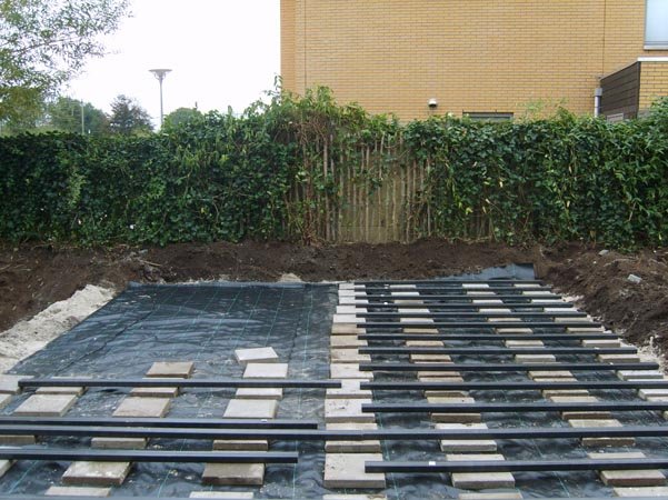 Moderne tuin