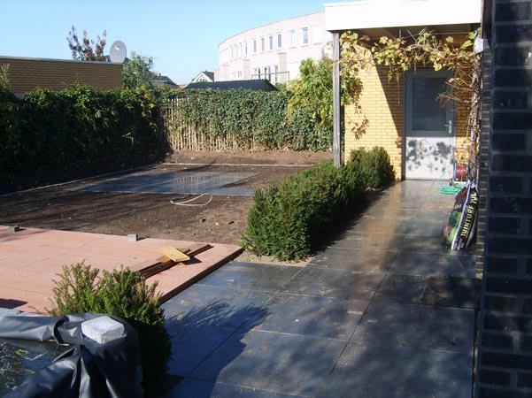 Moderne tuin
