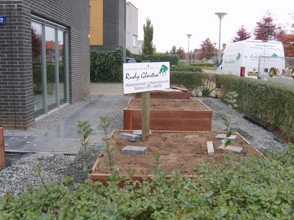 Moderne tuin