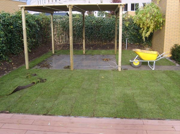 Moderne tuin