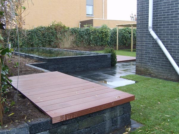 Moderne tuin