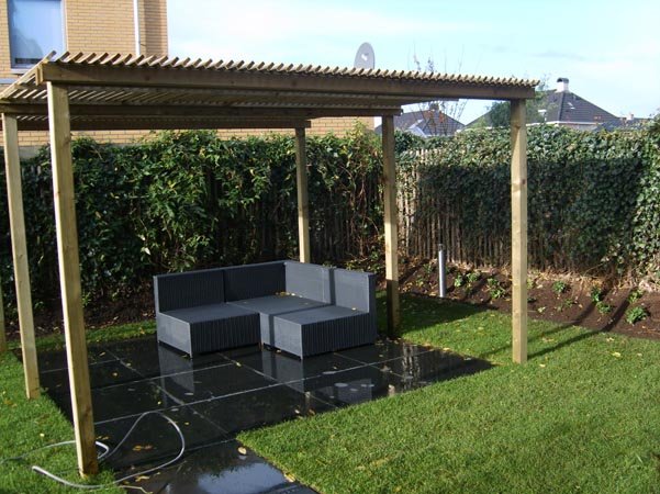 Moderne tuin
