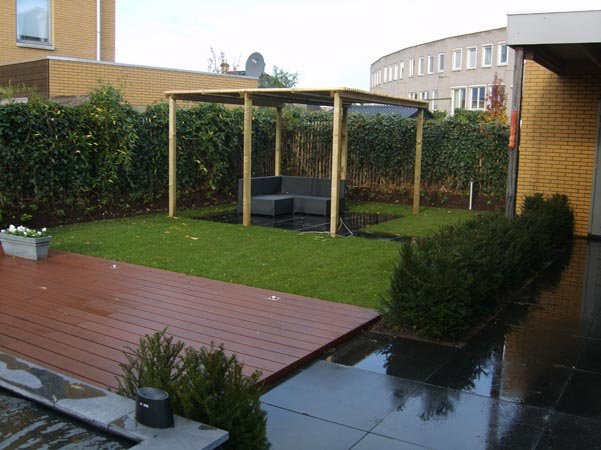 Moderne tuin
