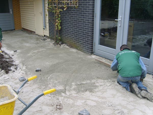 Moderne tuin